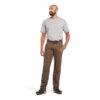 Ariat Rebar M4 Low Rise DuraStretch Made Tough Double Front Stackable Straight Leg Pant DOE Logo 10034624 - Image 3